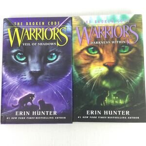 The Broken Code Warriors Veil of Shadows and Darkness Within By Erin Hunter